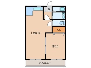 サンシャイン垂水(503)の物件間取画像